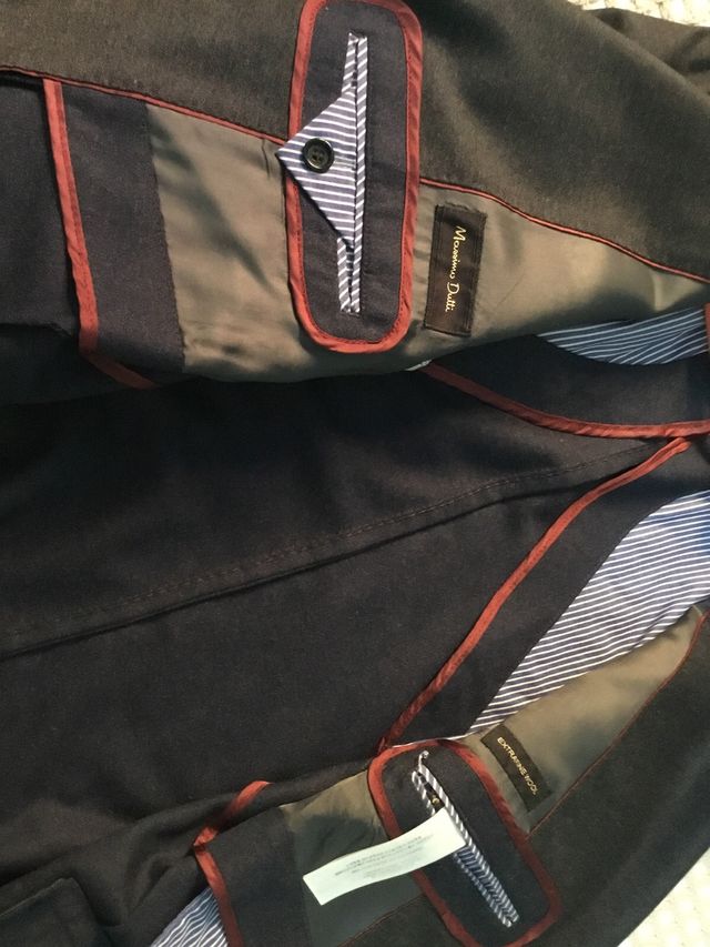 Chaqueta de vestir negra