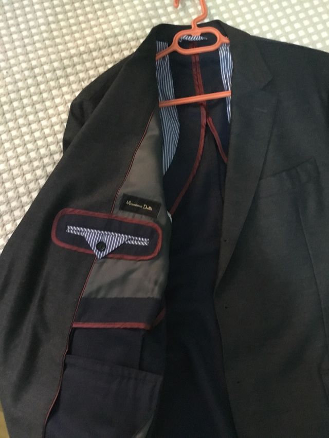 Chaqueta de vestir negra