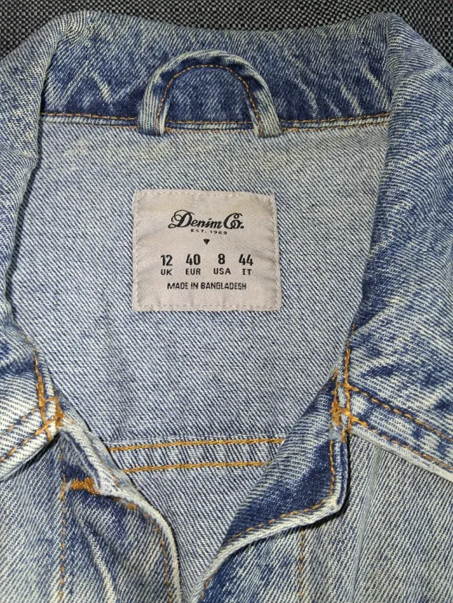 Casaco de Ganga Azul