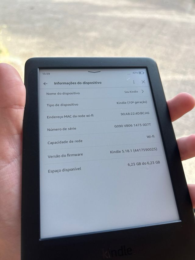Kindle 10ª Geração com Caixa