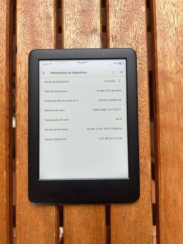 Kindle 10ª Geração com Caixa