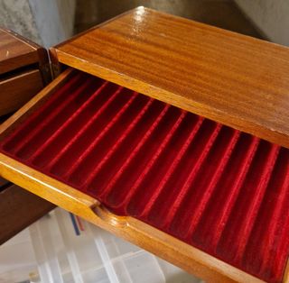 Mobile portapenne in legno 