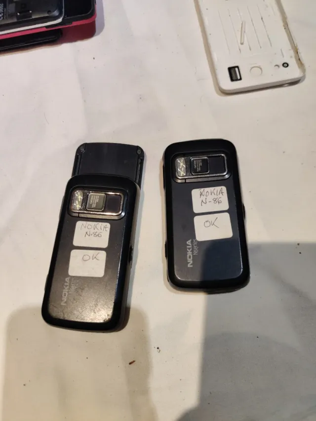 Teléfonos Nokia N86 Negros (2 unidades)