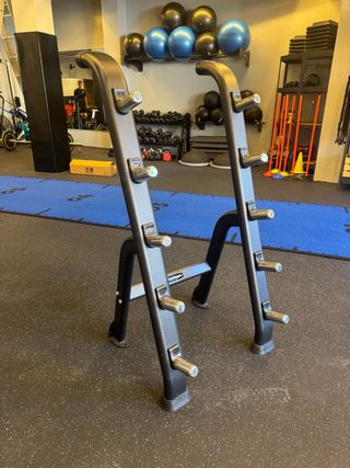 Rack para 5 Barras de Pesas