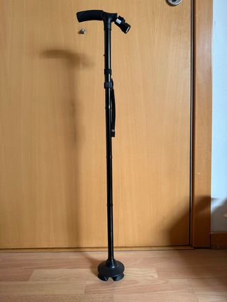 Bastón plegable con luz LED