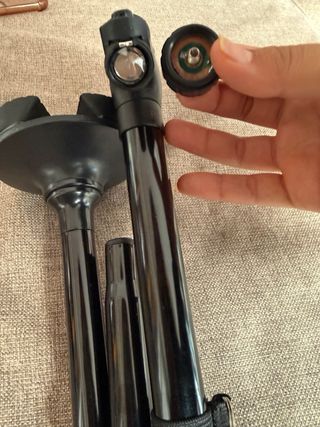 Bastón plegable con luz LED