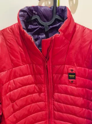 Chaqueta Blauer USA Mujer Talla XL Roja