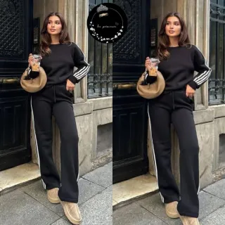 Conjunto deportivo mujer beige