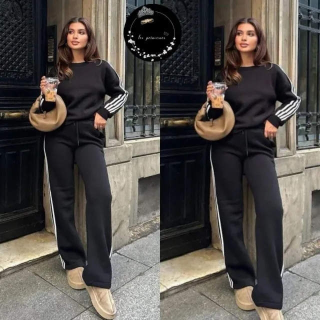 Conjunto deportivo mujer beige