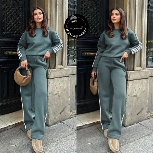 Conjunto deportivo mujer beige