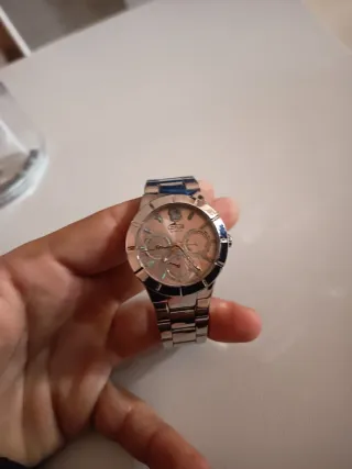 Reloj Lotus Mujer Rosa y Plateado