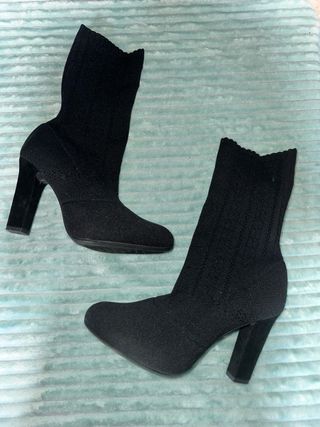 Stivaletti Unisa Neri con Tacco Blocco