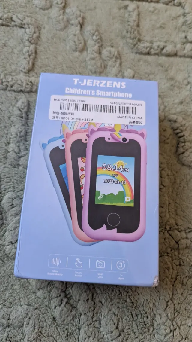 Móvel de Unicórnio com Câmera e Jogos