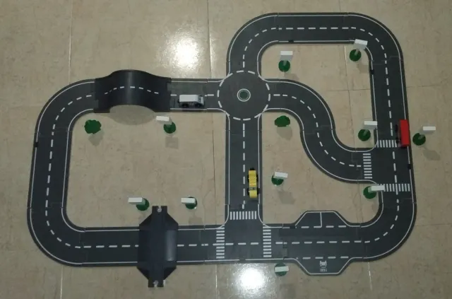 Circuito de carretera de madera Ciudad Lidl.