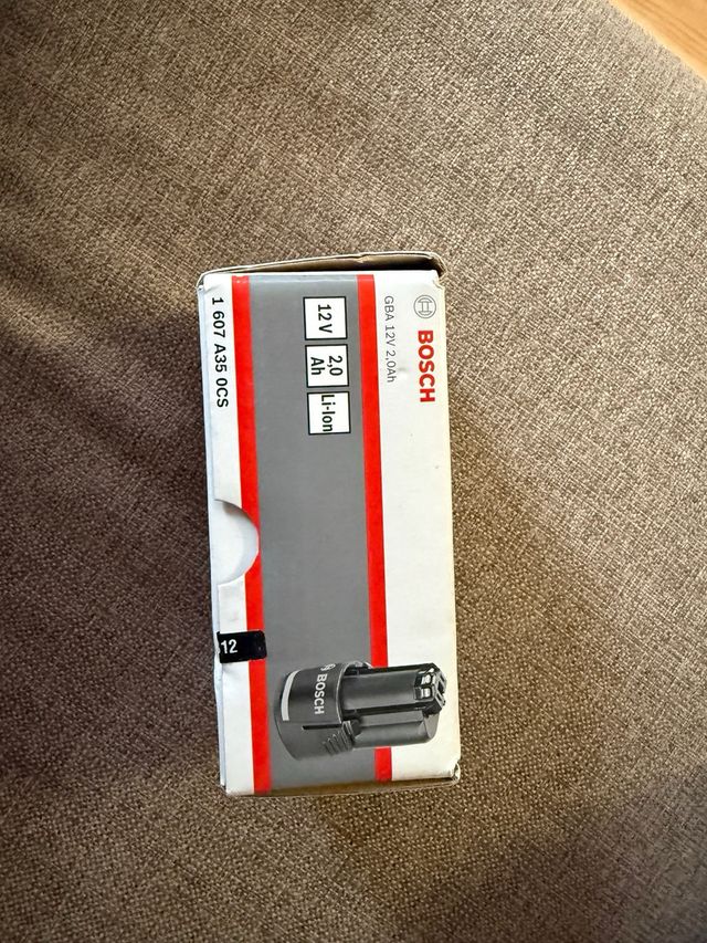 Batería Bosch GBA 12V 2.0Ah Li-Ion