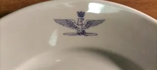 Richard Ginori 2 Piatti Aeronautica Militare