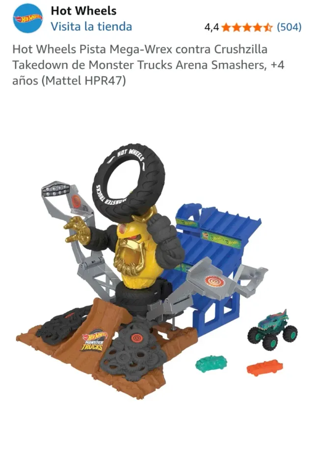 Pista Hot Wheels Mega-Wrex Gorila
