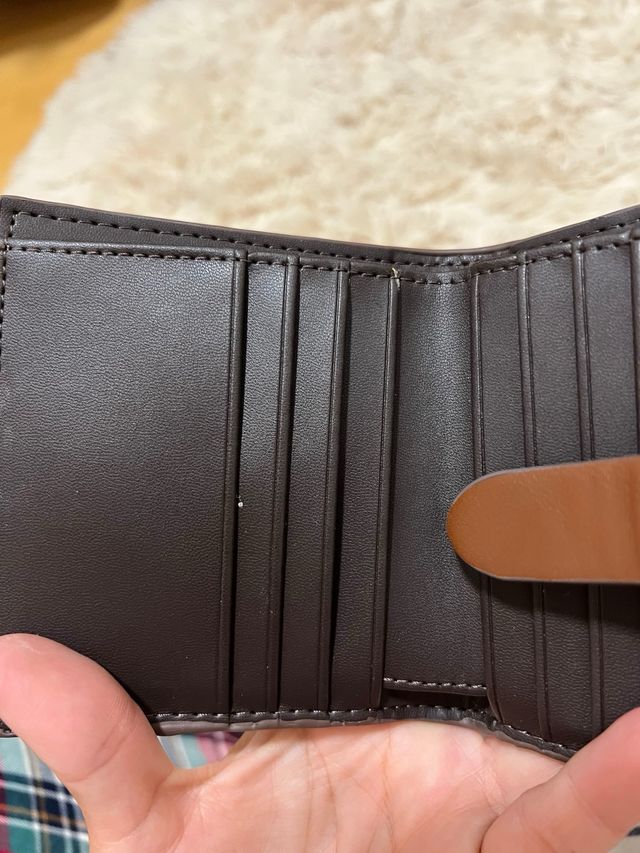 Portafoglio con stampa Mango