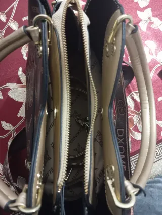 Bolso DINKOUNIMPER Beige y Marrón