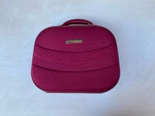 Bolso Neceser Maleta Granate con Cremallera