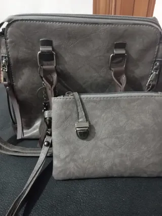 Bolso de mujer gris