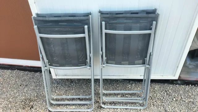 Sillas Terraza Plegables (4uds)