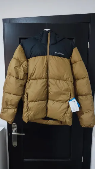 Anorak Columbia Negro y Marrón