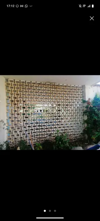 Celosía cerámica (aprox. 250 piezas)