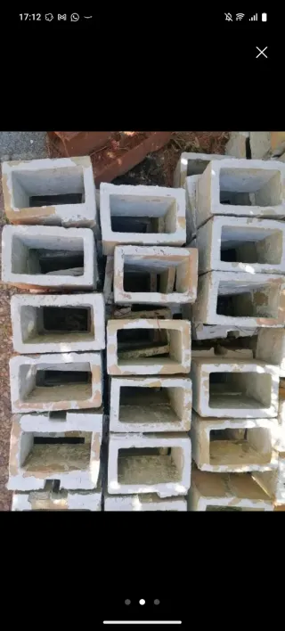 Celosía cerámica (aprox. 250 piezas)