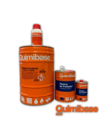 25kg Resina de Poliéster Quimibase+500gcatalizador