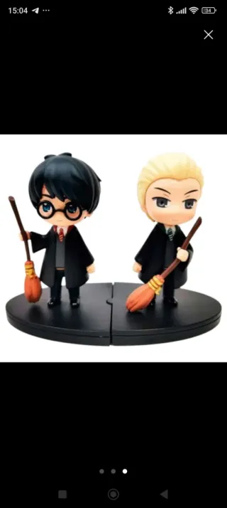 Pack 2 Figuras Harry Potter Bizak Serie 2
