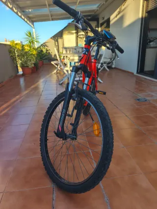 Bicicleta de Montaña Naranja