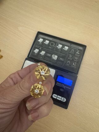 Pendientes Oro 18k 750