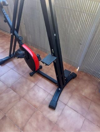 Bicicleta Estática Deportiva Negra