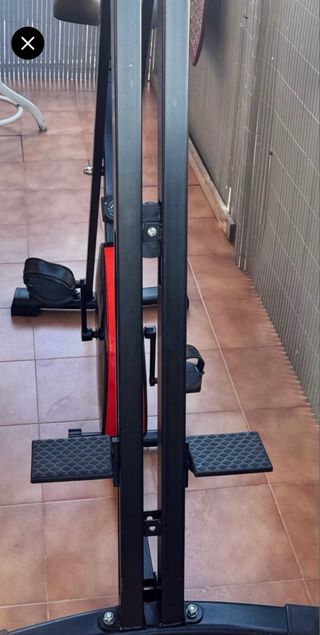 Bicicleta Estática Deportiva Negra