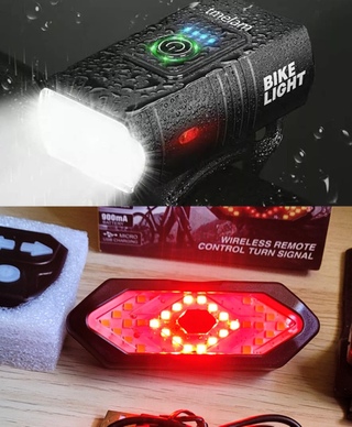 Set Luci E-Bike MTB/BMX con Frecce