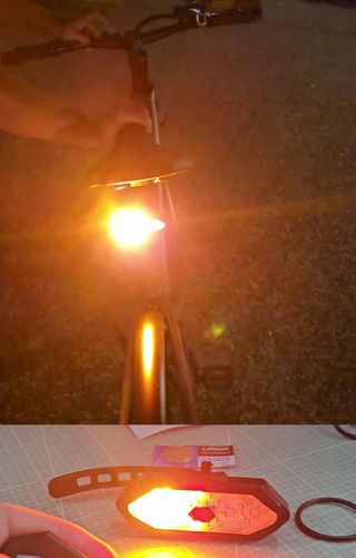 Set Luci E-Bike MTB/BMX con Frecce