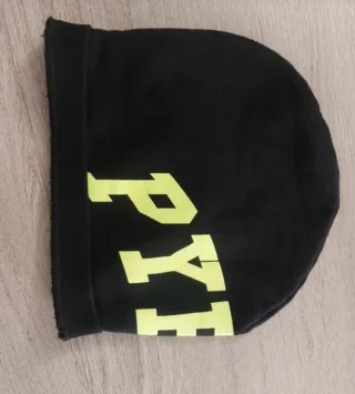 Cappello Pyrex nero e giallo fluo