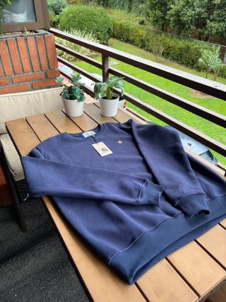 Sudadera Carhartt azul oscuro (M)