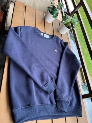 Sudadera Carhartt azul oscuro (M)
