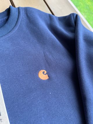 Sudadera Carhartt azul oscuro (M)