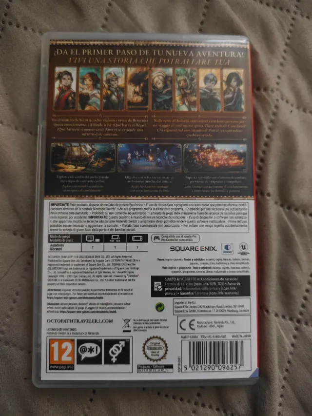 Octopath Traveler 2 Switch