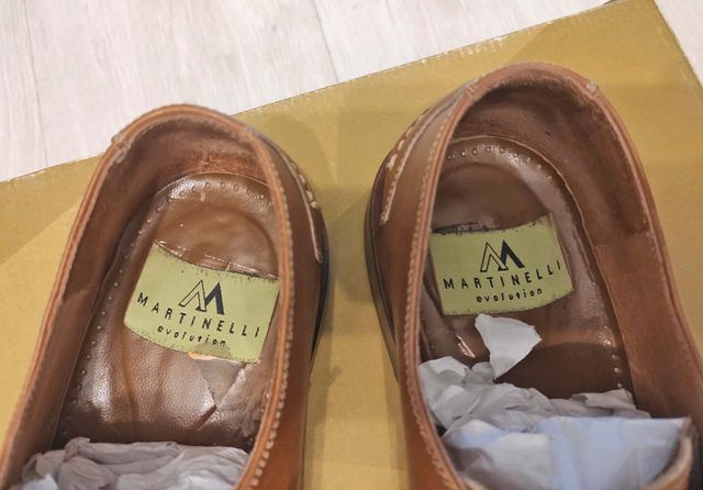 Zapatos Martinelli Piel Marrón