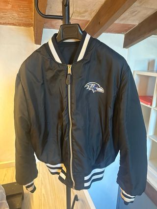 Chaqueta Alpha Industries Ravens NFL