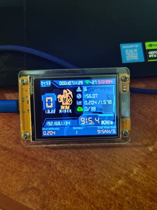 Minero bitcoin - NMMiner 920 kH/s !!