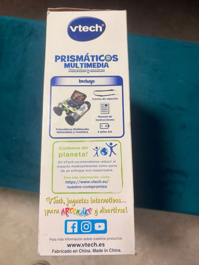 Prismáticos Vtech Multimedia Naturaleza Aventura