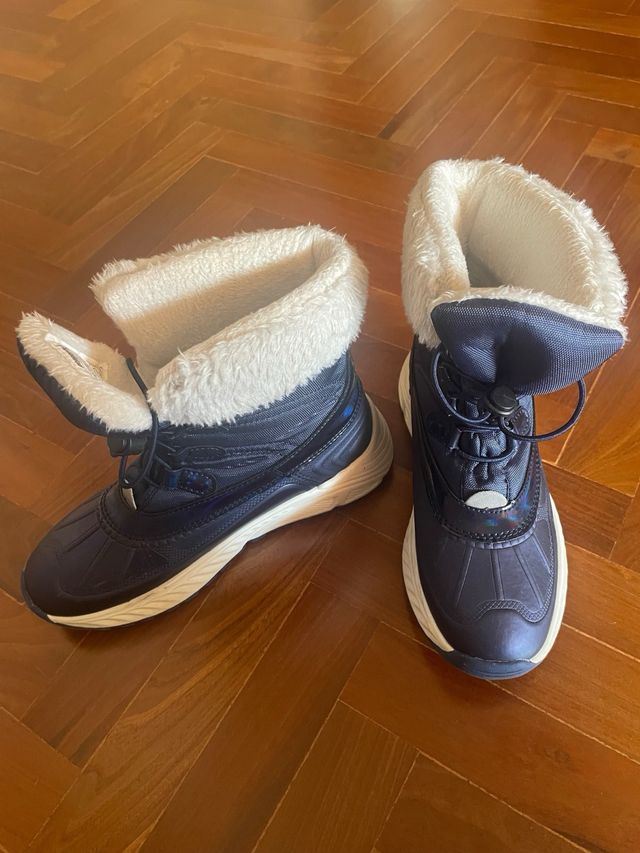 Botas para la nieve, Talla 34