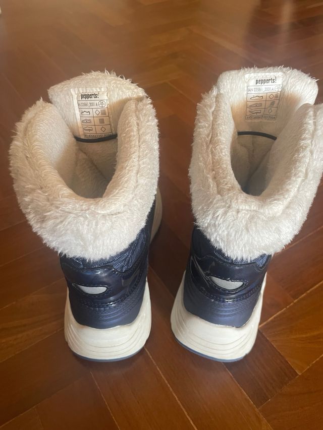 Botas para la nieve, Talla 34