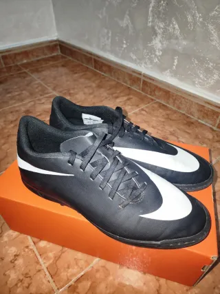 Zapatillas Fútbol Nike Multitacos Negras
