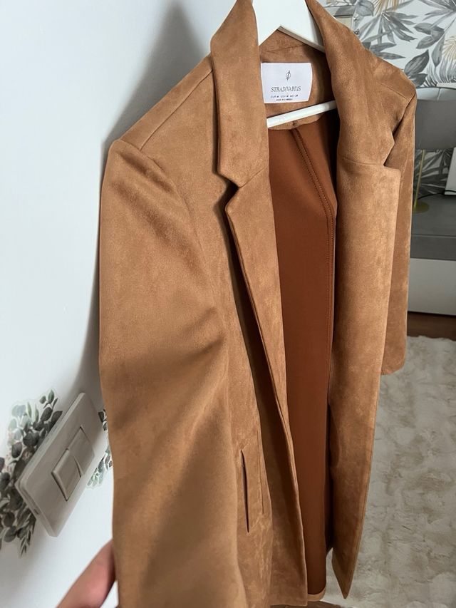 Abrigo largo marrón